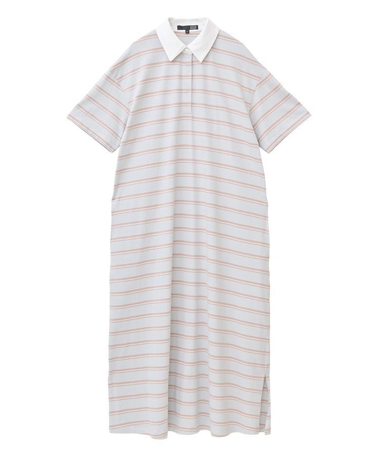 Green Parks「・SUGAR SPOON ボーダーポロワンピース」|ワンピース|