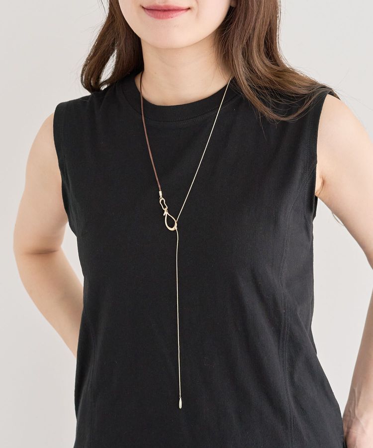 armonia「every walk.フープスライドネックレス」|ネックレス|Gold