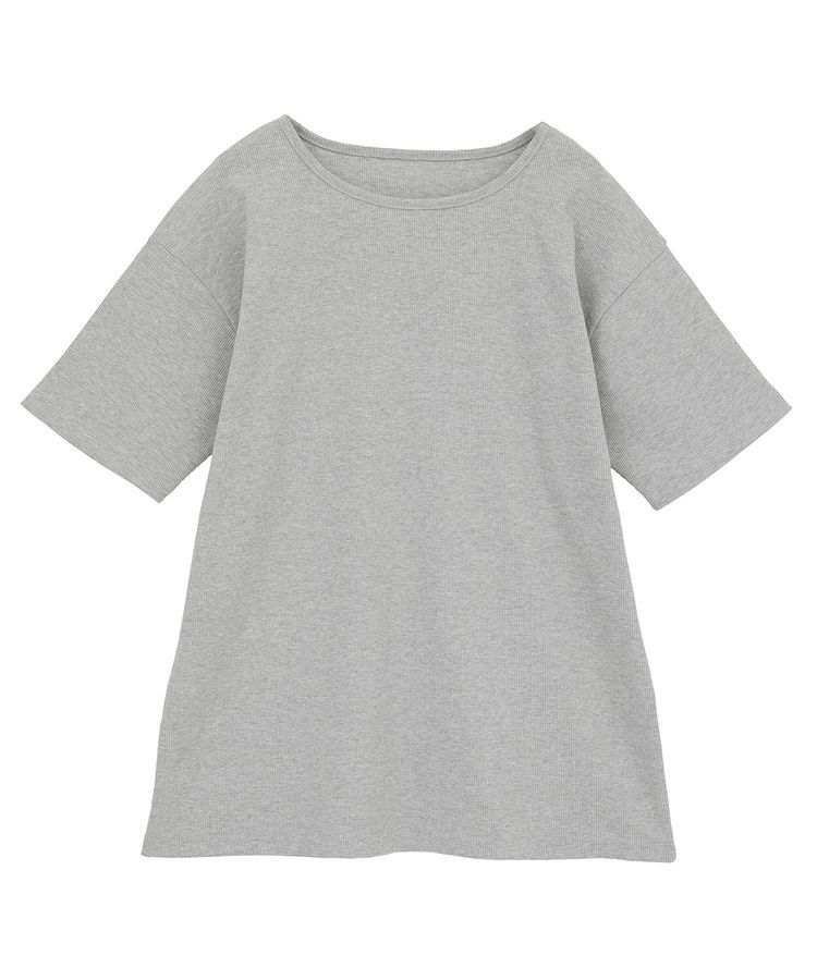 Green Parks「・Petit Fleur リブオーバーサイズTEE」|Tシャツ・カットソー|