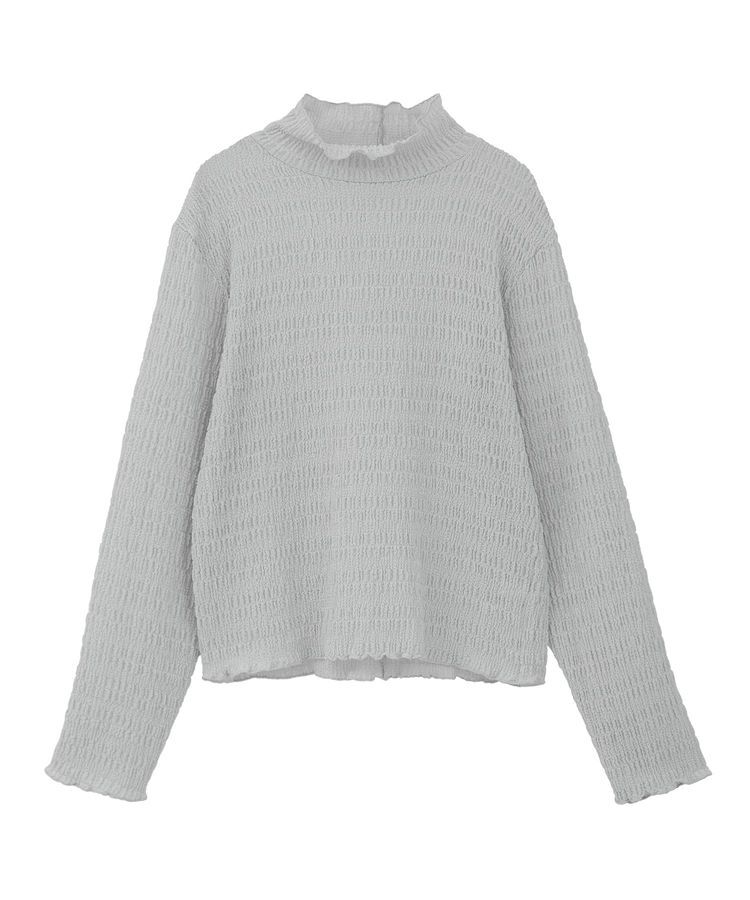 Green Parks「・Petit Fleur ジャガードハイネックロンTEE」|Tシャツ・カットソー|