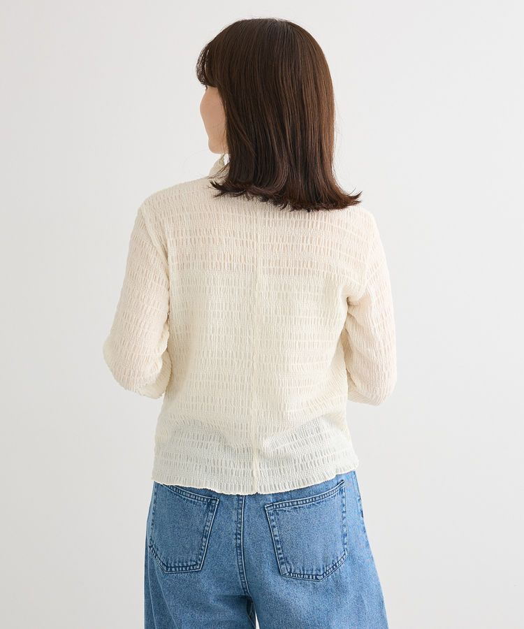 Green Parks「・Petit Fleur ジャガードハイネックロンTEE」|Tシャツ・カットソー|