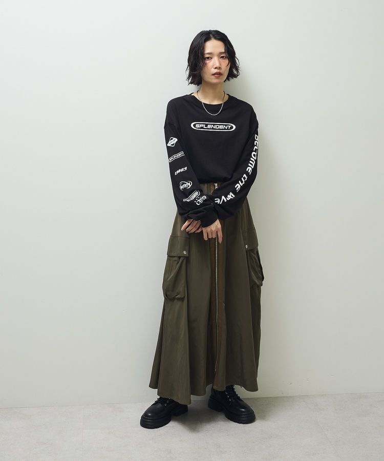 Green Parks「・SUGAR SPOON スポーツロゴptロンTEE」|Tシャツ・カットソー|