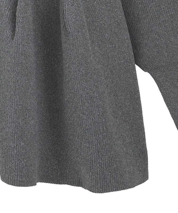 Green Parks「金釦ペプラムニットカーディガン」|カーディガン|