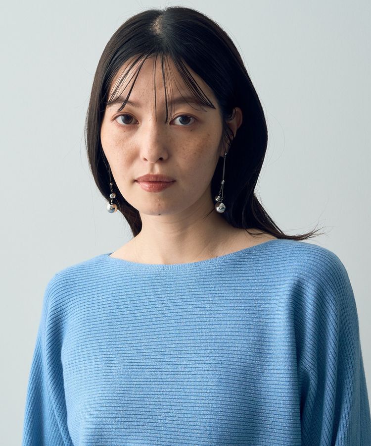 YECCA VECCA「ラメ混ドルマンニット」|ニット・セーター|