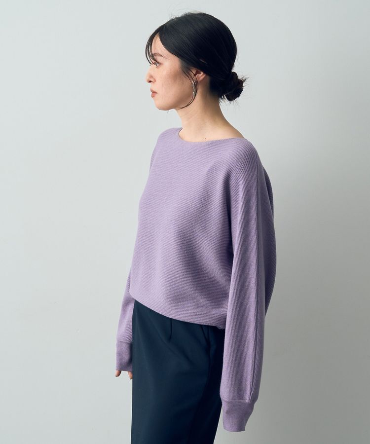 YECCA VECCA「ラメ混ドルマンニット」|ニット・セーター|