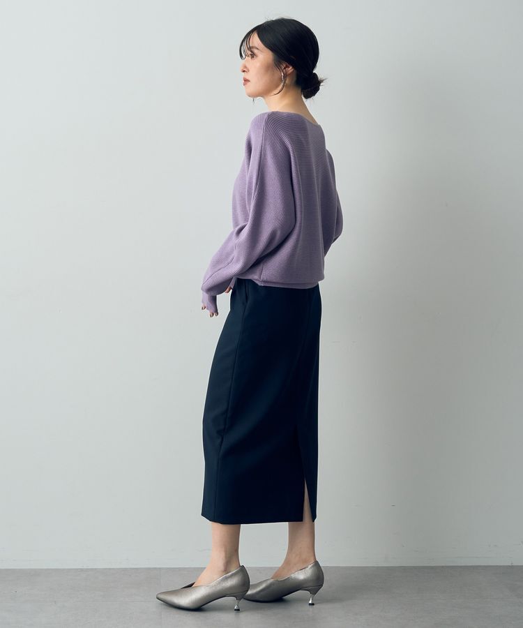 YECCA VECCA「ラメ混ドルマンニット」|ニット・セーター|