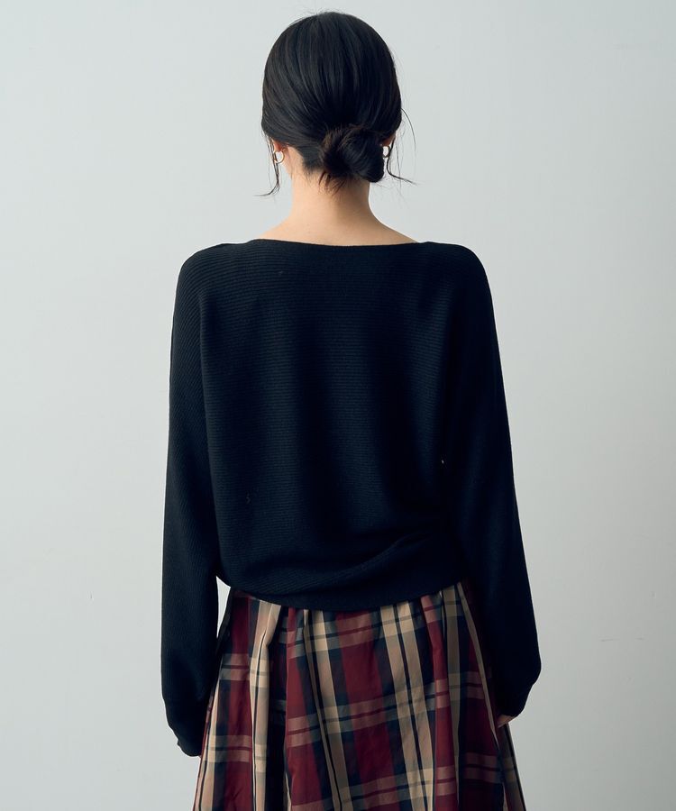 YECCA VECCA「ラメ混ドルマンニット」|ニット・セーター|