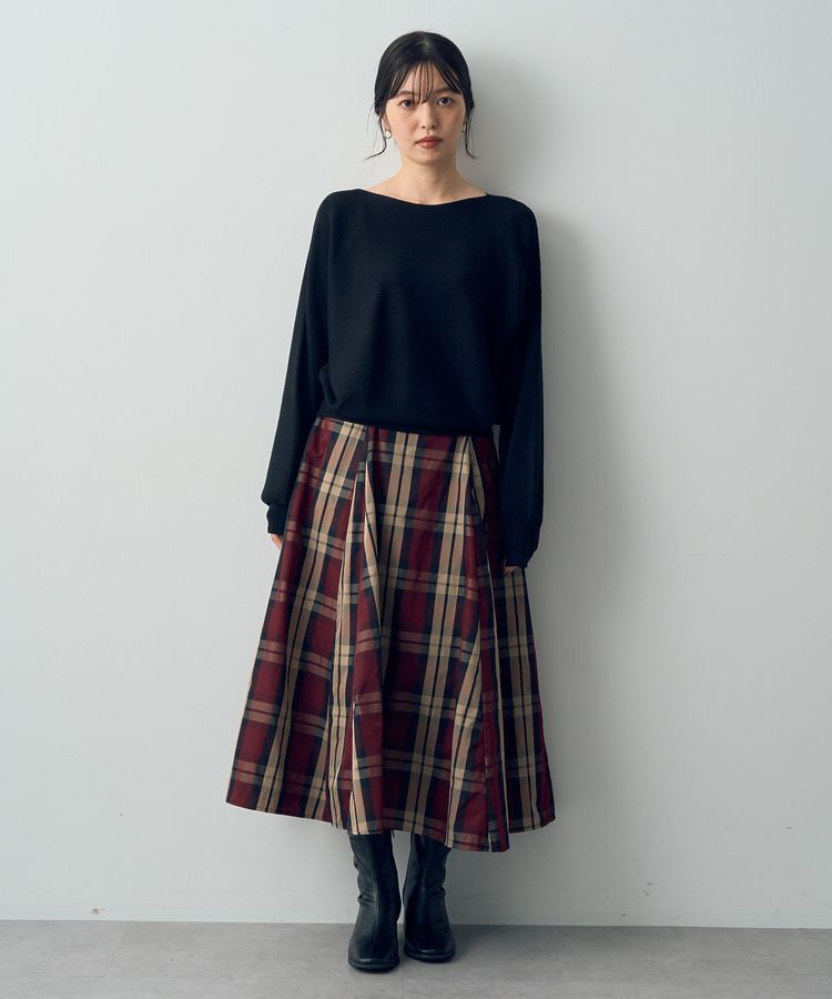 YECCA VECCA「ラメ混ドルマンニット」|ニット・セーター|