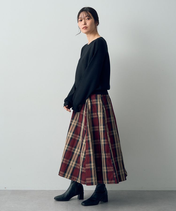 YECCA VECCA「ラメ混ドルマンニット」|ニット・セーター|