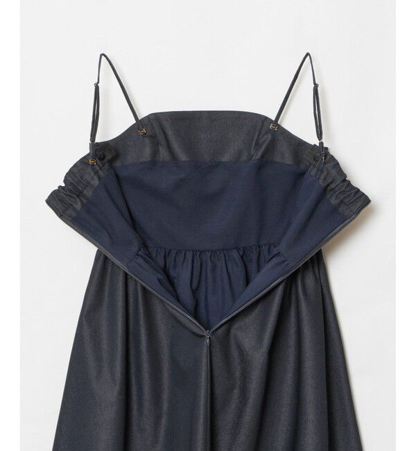 LOULOU WILLOUGHBY「【LOULOU WILLOUGHBY】シャンブレーベアワンピース」|ワンピース|