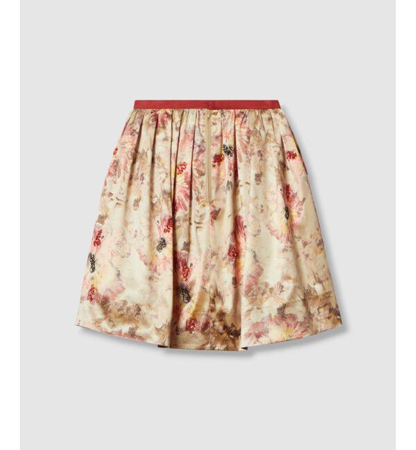 LOULOU WILLOUGHBY「【LOULOU WILLOUGHBY】ＢＨＡＲＡＴ　ＳＩＬＫミニスカート」|スカート|