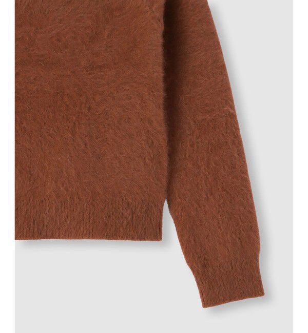 LOULOU WILLOUGHBY「【LOULOU WILLOUGHBY】カシミヤブレンドファー加工プルオーバー」|ニット・セーター|