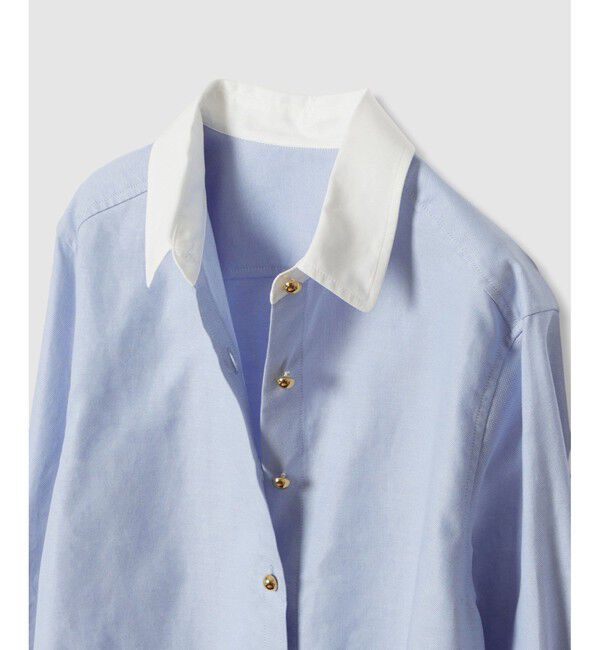 LOULOU WILLOUGHBY「【LOULOU WILLOUGHBY】クレリックシャツ」|シャツ・ブラウス|