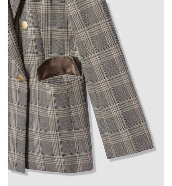 allureville「TRストレッチダブルジャケット」|テーラードジャケット|