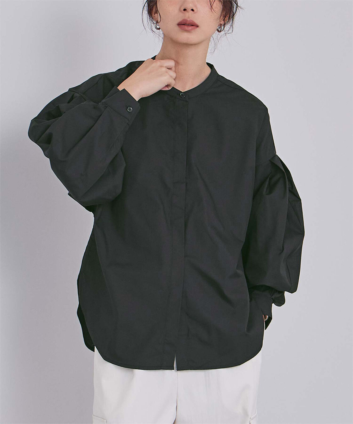 ur's「ボリューム袖ブラウス」|シャツ・ブラウス|