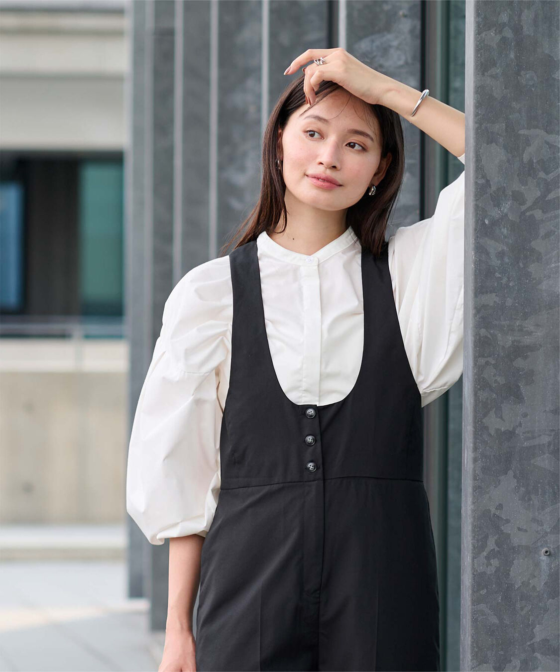 ur's「ボリューム袖ブラウス」|シャツ・ブラウス|