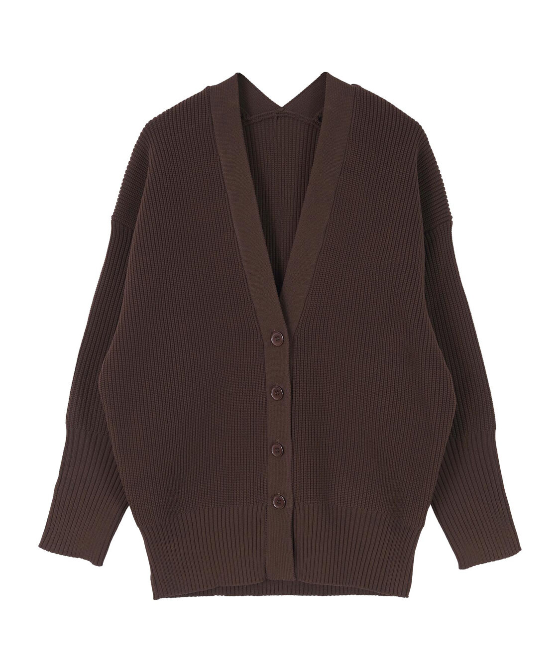 ur's「Vネックボリュームスリーブニットカーディガン」|ニット・セーター|