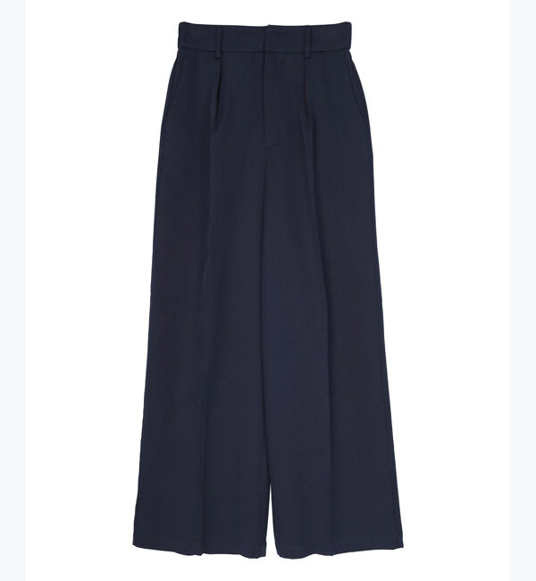 ur's「ワンタックカラーワイドパンツ」|スラックス|