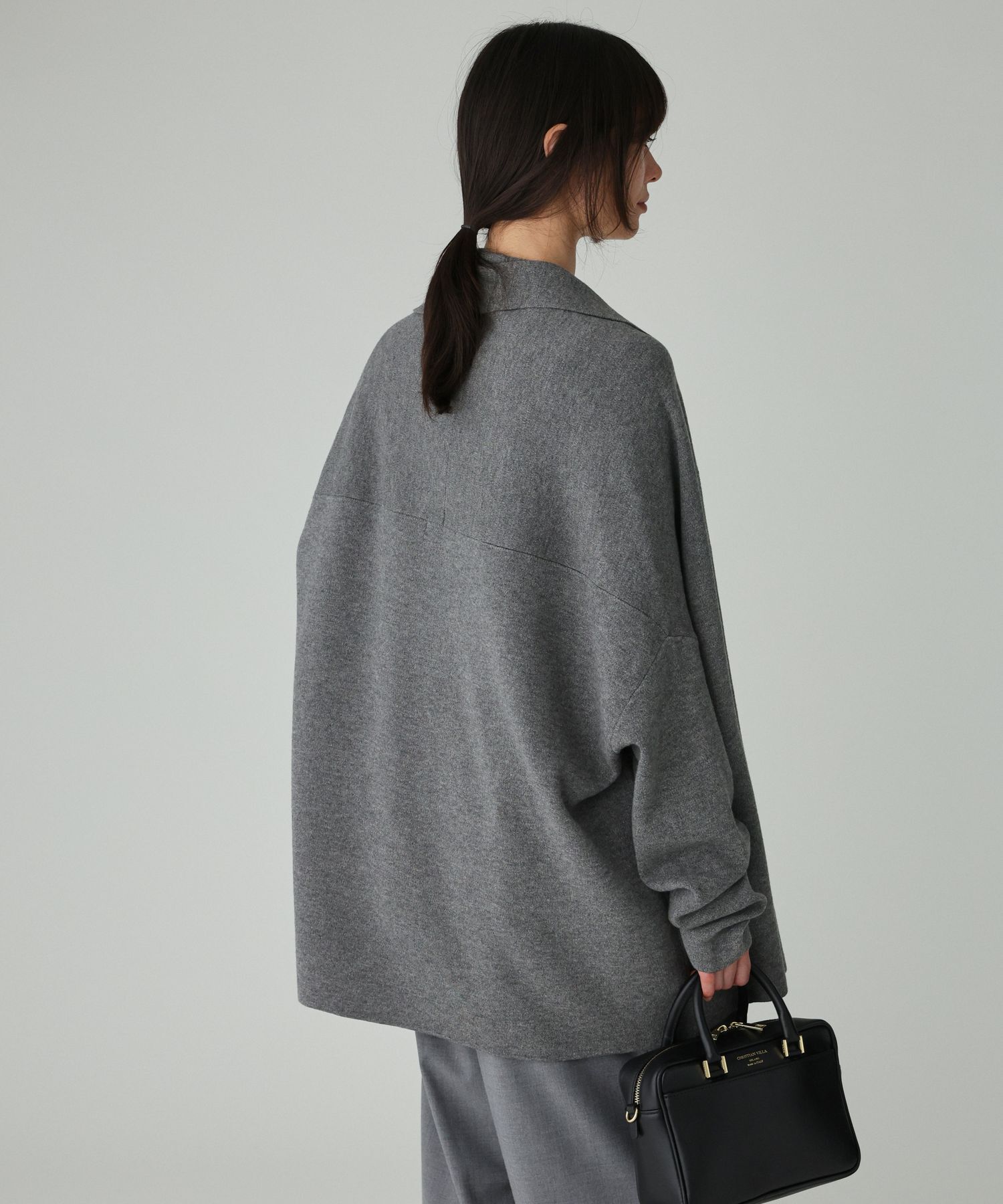 BABYLONE「ショートドレープガウン」|ニット・セーター|