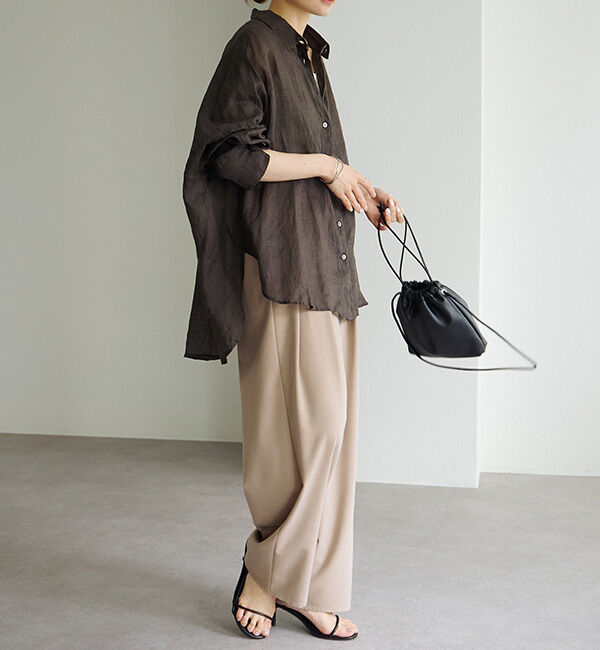  「【新色登場！/リバイバル】ラミーオーバーシャツブラウス」|シャツ・ブラウス|