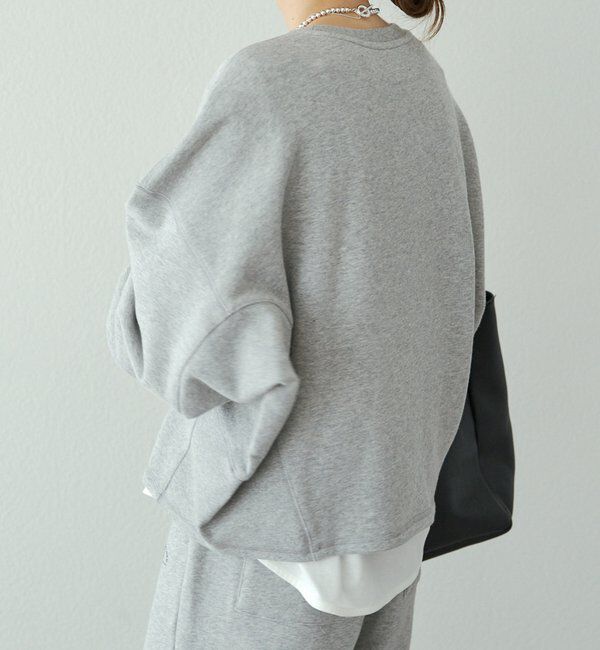  「サイドリブスウェットプルオーバー」|プルオーバー|