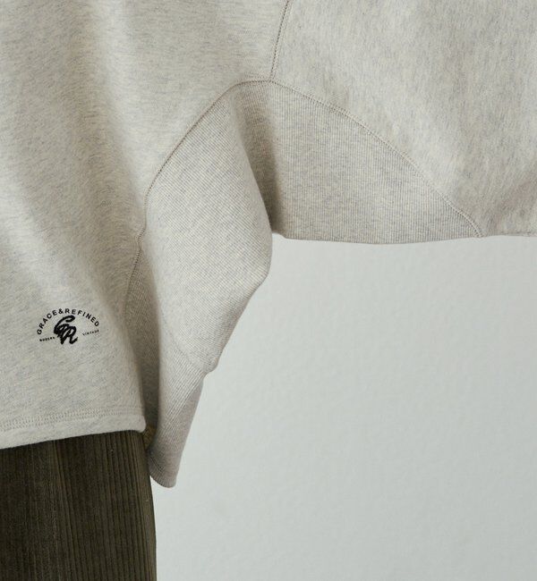  「サイドリブスウェットプルオーバー」|プルオーバー|