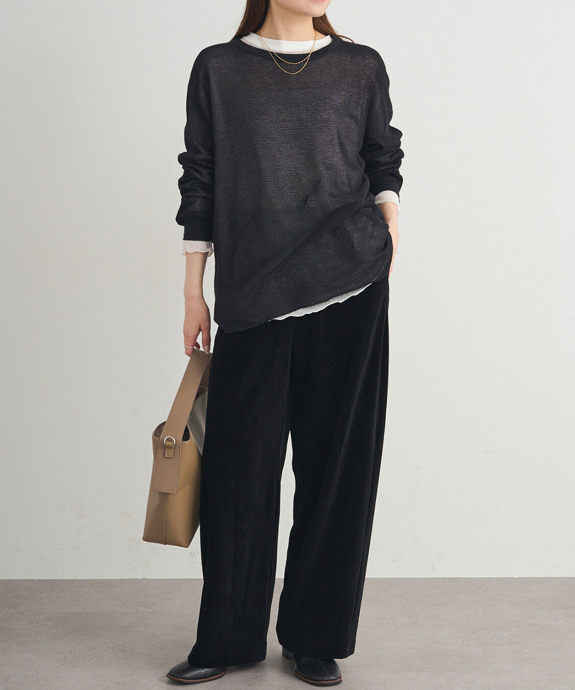  「ストレッチコールイージーパンツ」|その他|