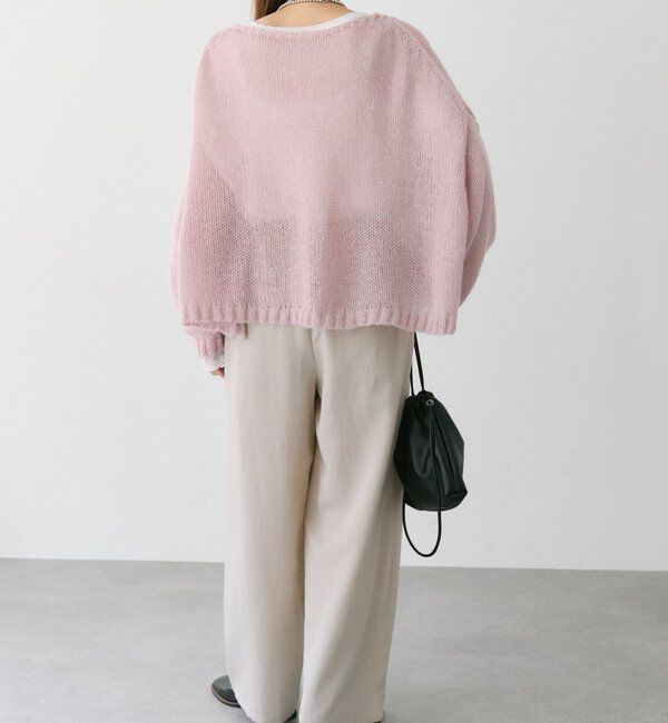  「3Gドロップ天竺ニットプルオーバー」|プルオーバー|