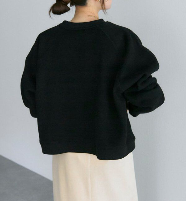  「シンプル裏起毛スウェットショートプルオーバー」|プルオーバー|