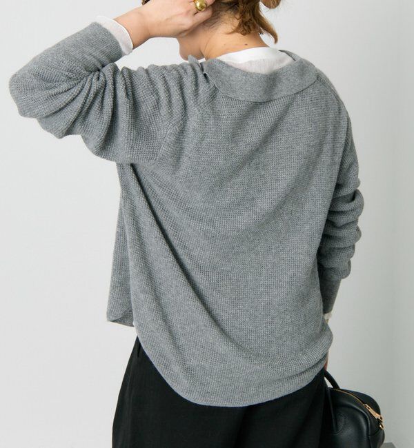  「ワッフルニットポロ」|キャミソール|