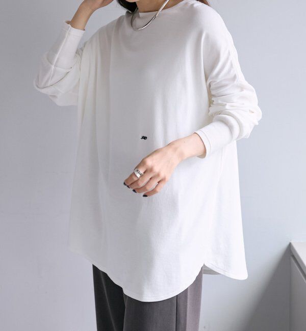  「【リバイバル】万能レイヤードカットソー」|プルオーバー|オフホワイト