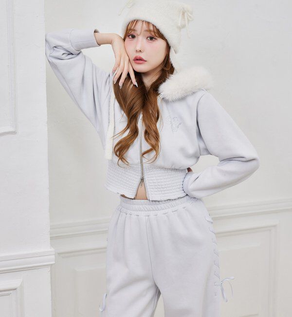  「シャギー猫耳ビーニー」|その他|