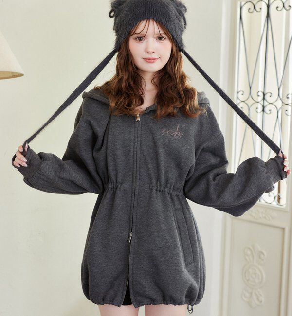  「シャギー猫耳ビーニー」|その他|