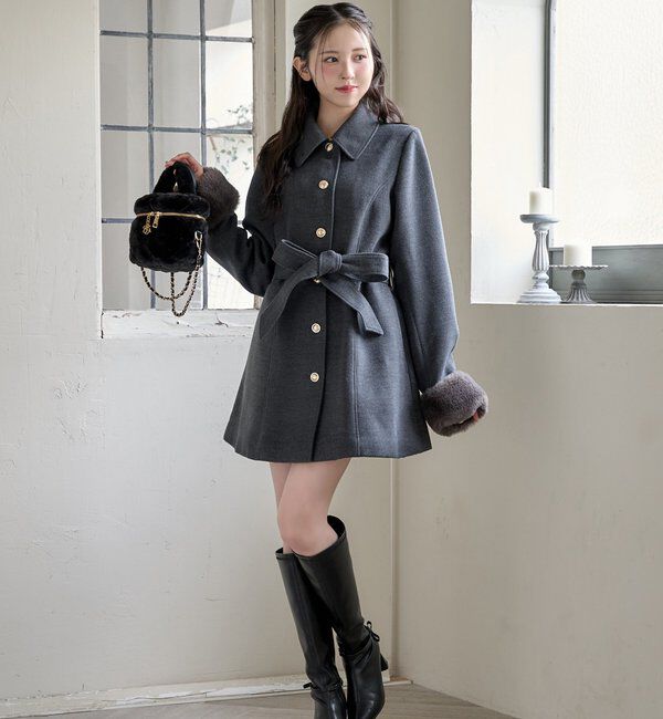  「リボンミドルコート/SMサイズあり」|その他|