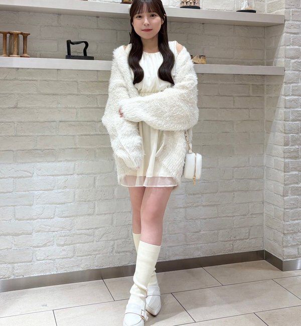  「あざとモテフェザーカーデ」|ニット・セーター|