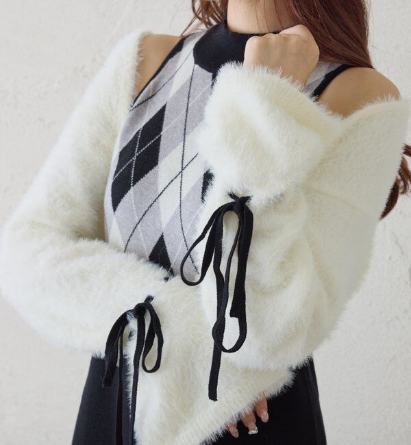  「アーガイルワンピセット」|ワンピース|