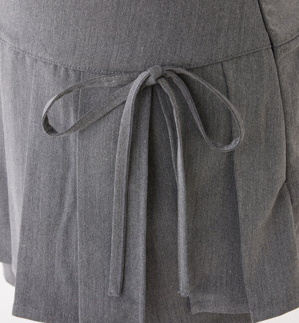  「プリーツミニスカパン」|スカート|