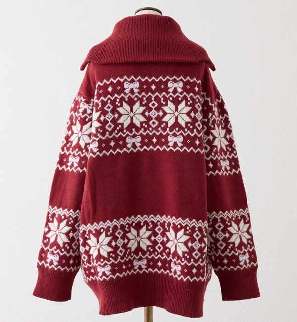  「ノルディック柄ニット」|ニット・セーター|
