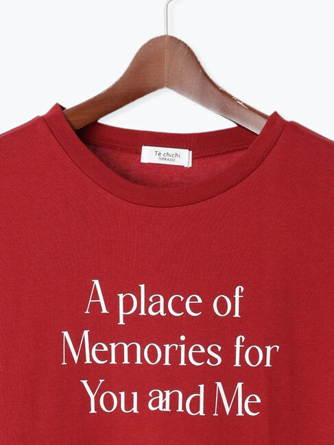 Te chichi TERRASSE「【接触冷感】ロゴプリントTシャツ」|Tシャツ・カットソー|