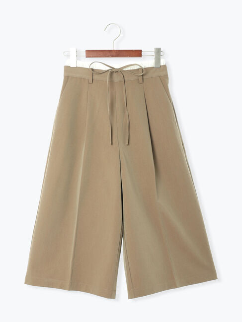 Te chichi TERRASSE「ダブルウエストクロップド丈パンツ《2025autumn catalog item》」|その他|