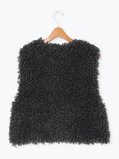 Lugnoncure「ショートボアベスト」|ダウンベスト・ベスト|