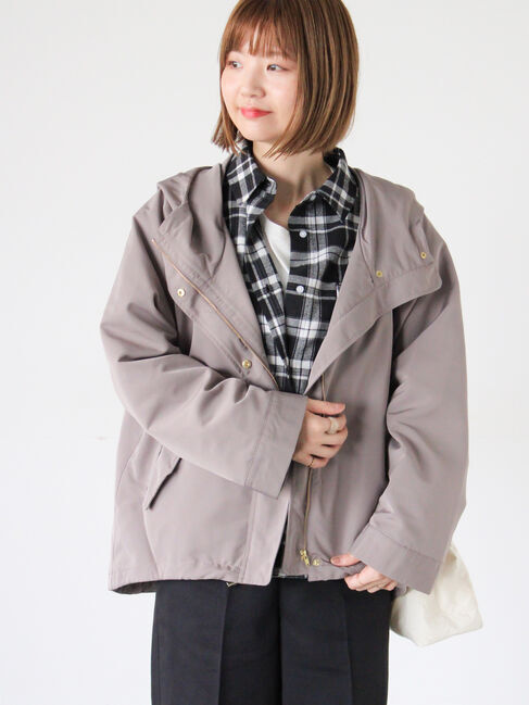 Lugnoncure「【撥水】マウンテンパーカー」|ブルゾン・スタジャン|モカ