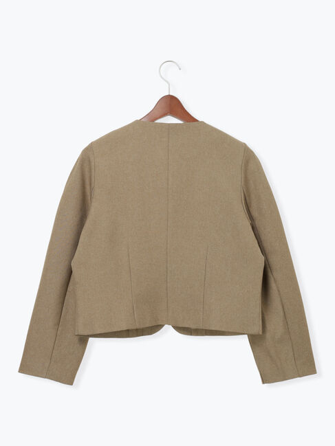 Te chichi「コンパクトノーカラージャケット」|その他|