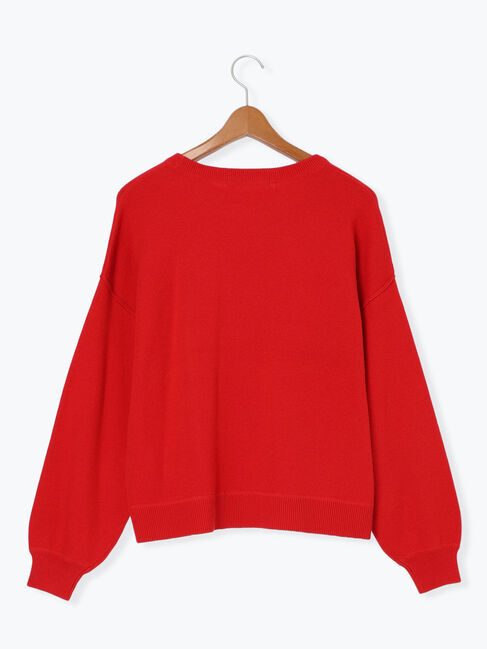 Lugnoncure「スウェットライククルーネックニット」|ニット・セーター|