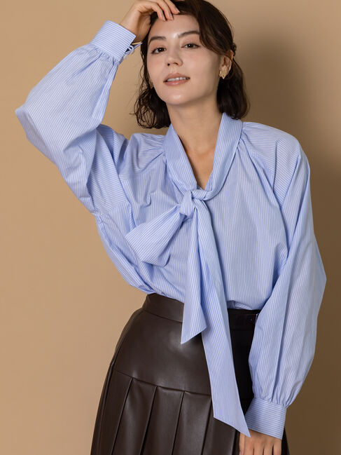 Te chichi「ビッグリボン2WAYブラウス《2025winter catalog item》」|シャツ・ブラウス|
