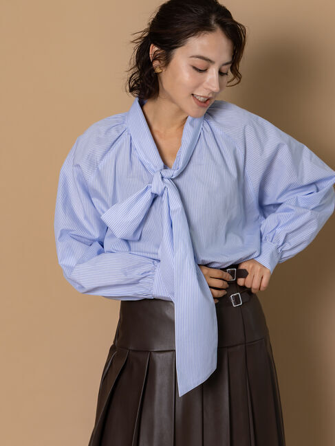 Te chichi「ビッグリボン2WAYブラウス《2025winter catalog item》」|シャツ・ブラウス|