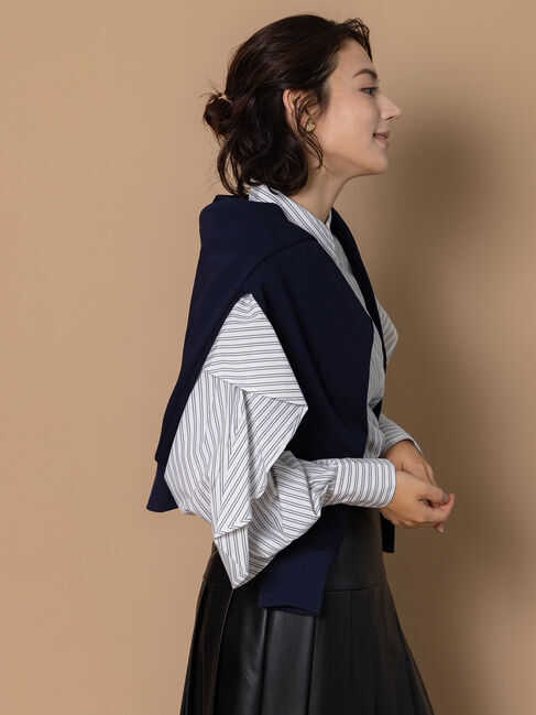 Te chichi「ラッフルスリーブシャツ」|シャツ・ブラウス|