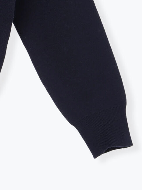 Te chichi「ラインストーンレタードニットプルオーバー」|ニット・セーター|