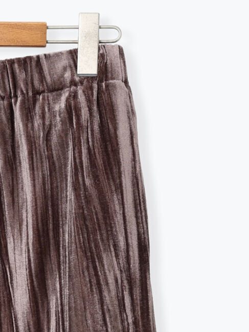 Lugnoncure「クラッシュベロアイージーパンツ」|その他|