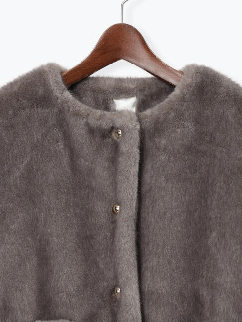 Te chichi「グラデーションファーノーカラージャケット《2025winter catalog item》」|その他|